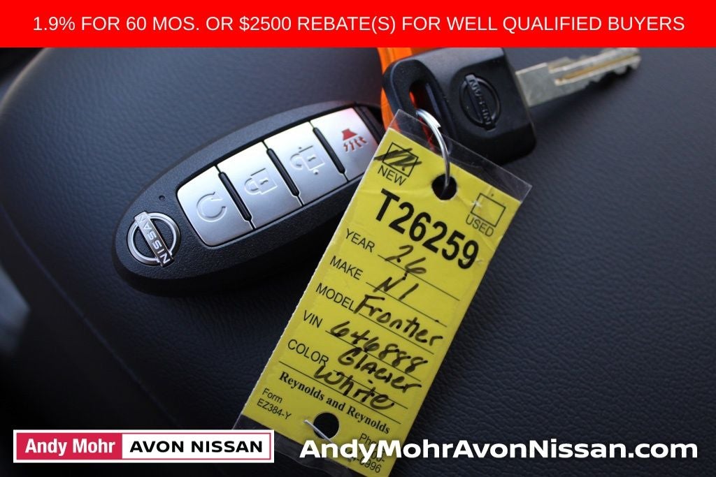 2026 Nissan Frontier SV