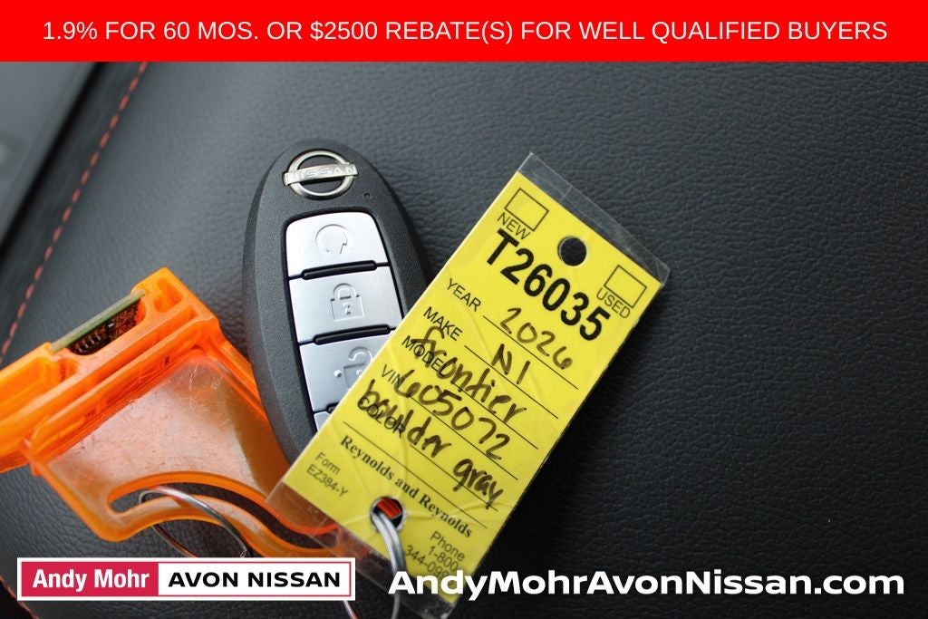 2026 Nissan Frontier PRO-4X