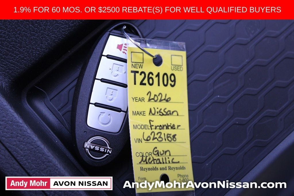 2026 Nissan Frontier SV