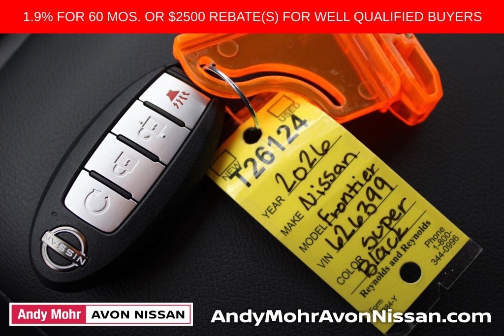 2026 Nissan Frontier SV