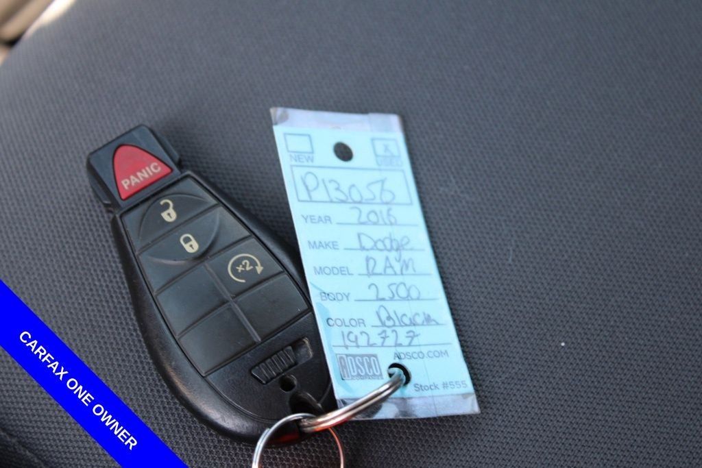 2016 RAM 2500 Big Horn