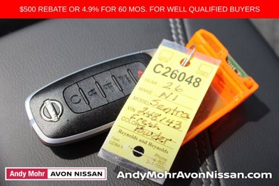 2026 Nissan Sentra SV