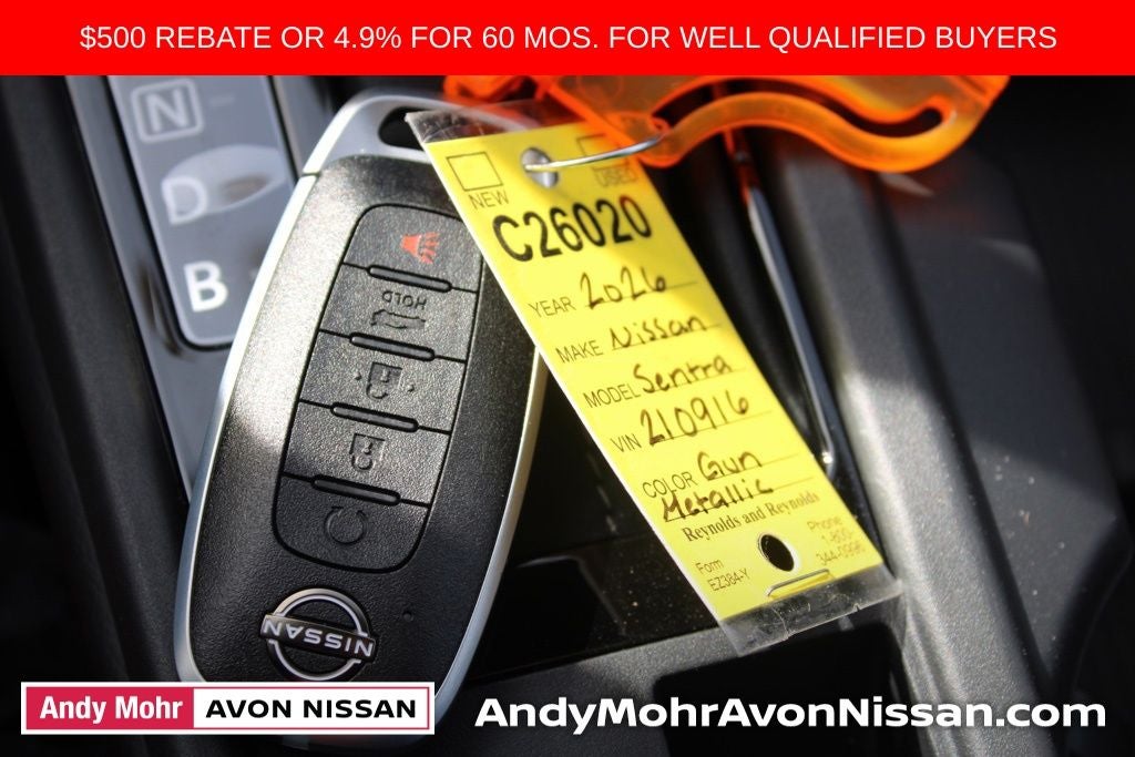 2026 Nissan Sentra SV