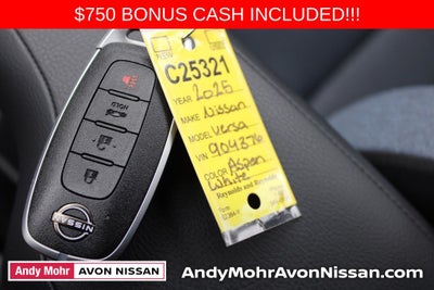 2025 Nissan Versa 1.6 SV