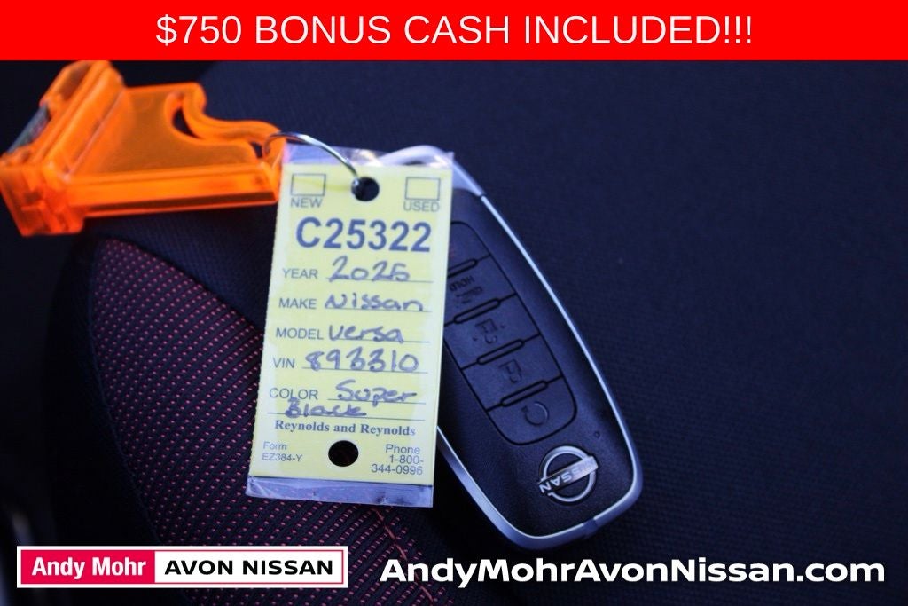 2025 Nissan Versa 1.6 SR