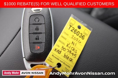 2026 Nissan Kicks SV