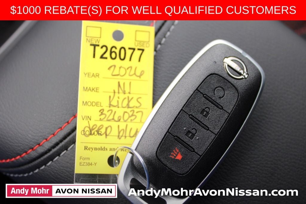 2026 Nissan Kicks SR