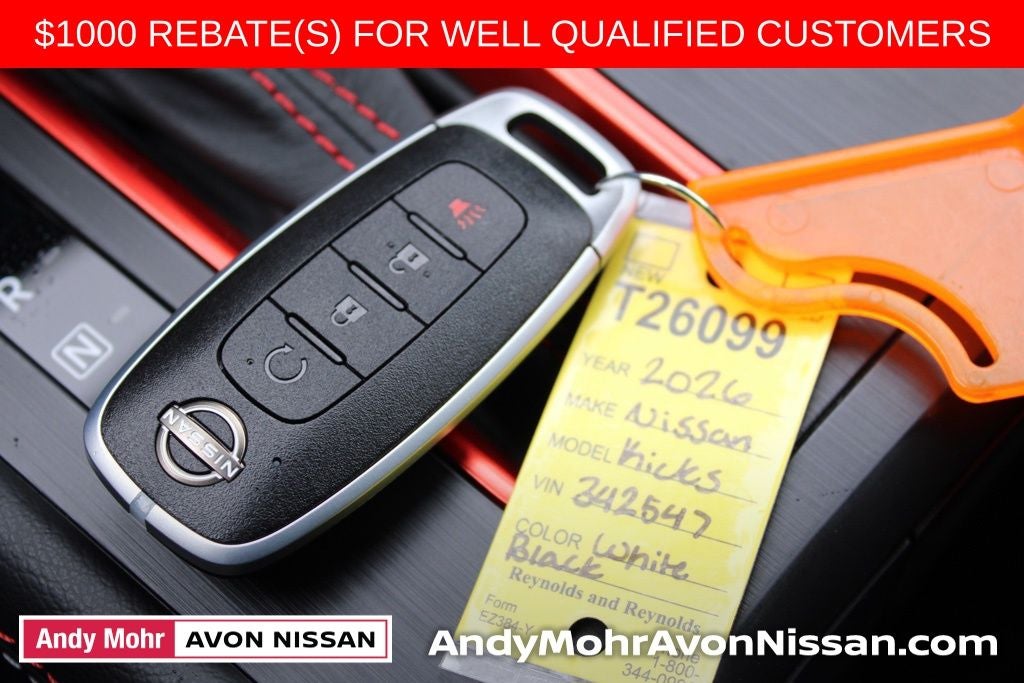 2026 Nissan Kicks SR