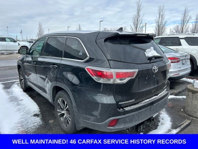 2016 Toyota Highlander XLE V6