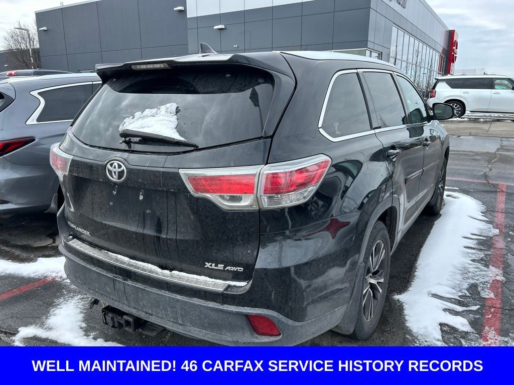 2016 Toyota Highlander XLE V6