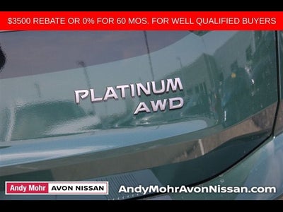2026 Nissan Rogue Platinum