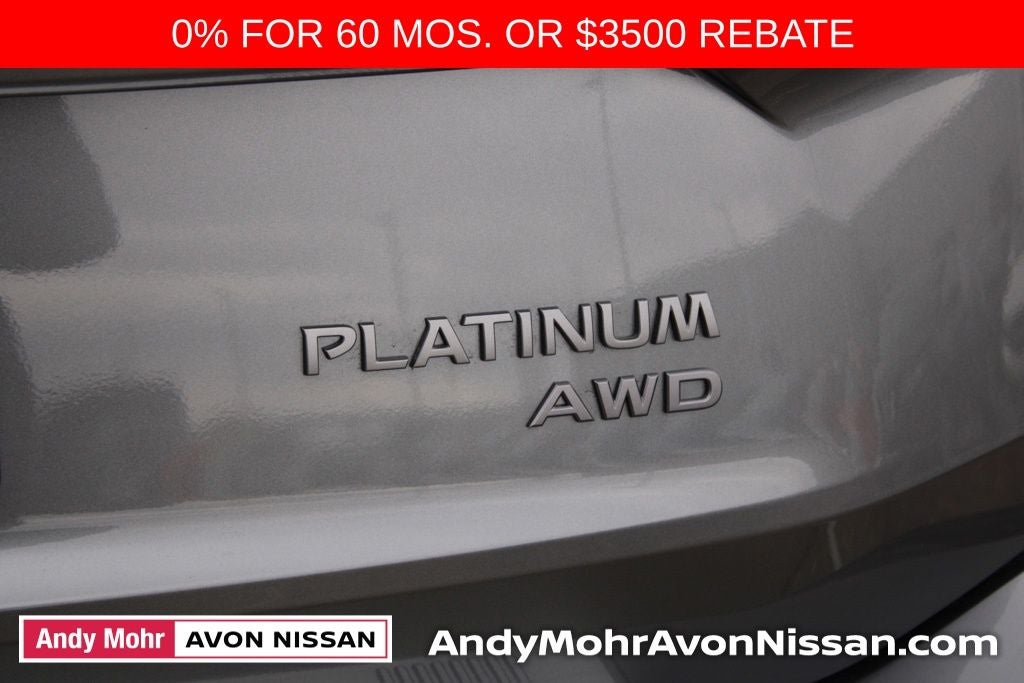 2026 Nissan Rogue Platinum