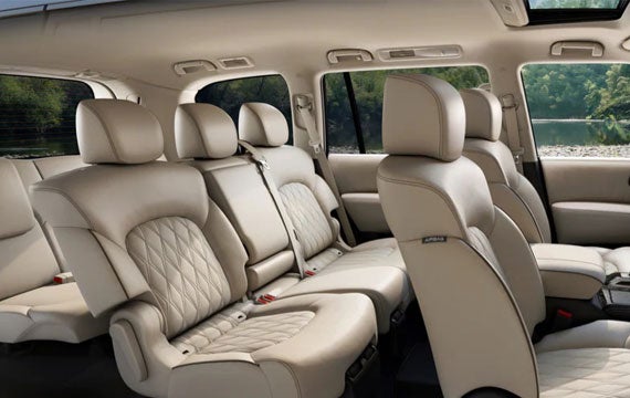 2023 Nissan Armada showing 8 seats | Andy Mohr Avon Nissan in Avon IN