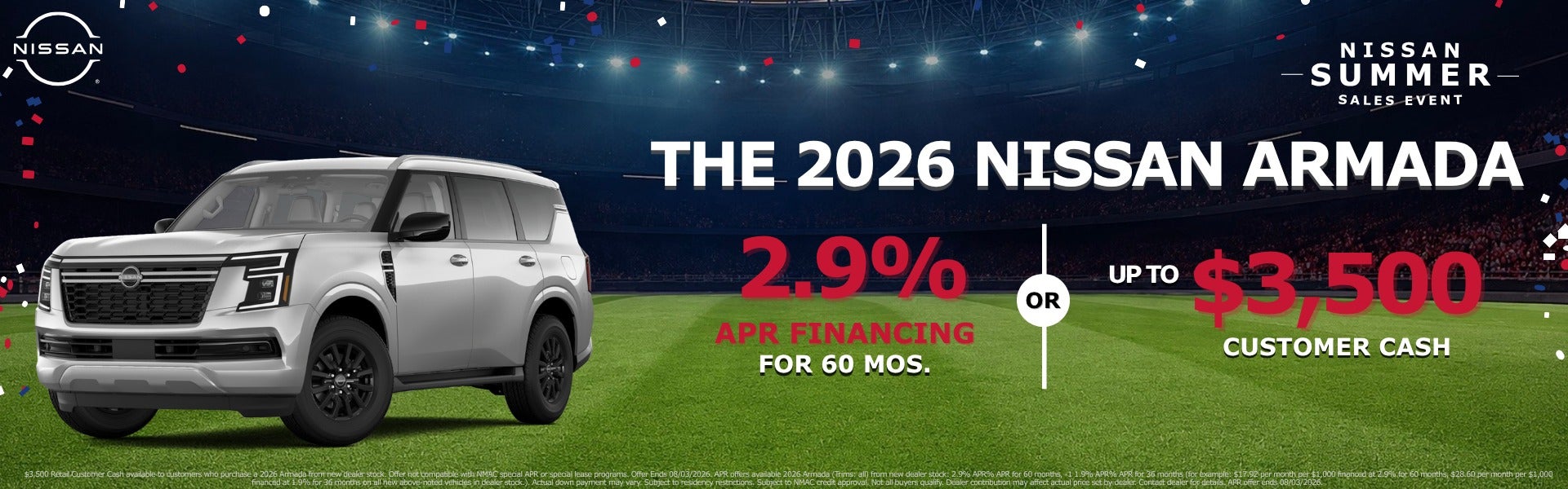 savings on Nissan Armada