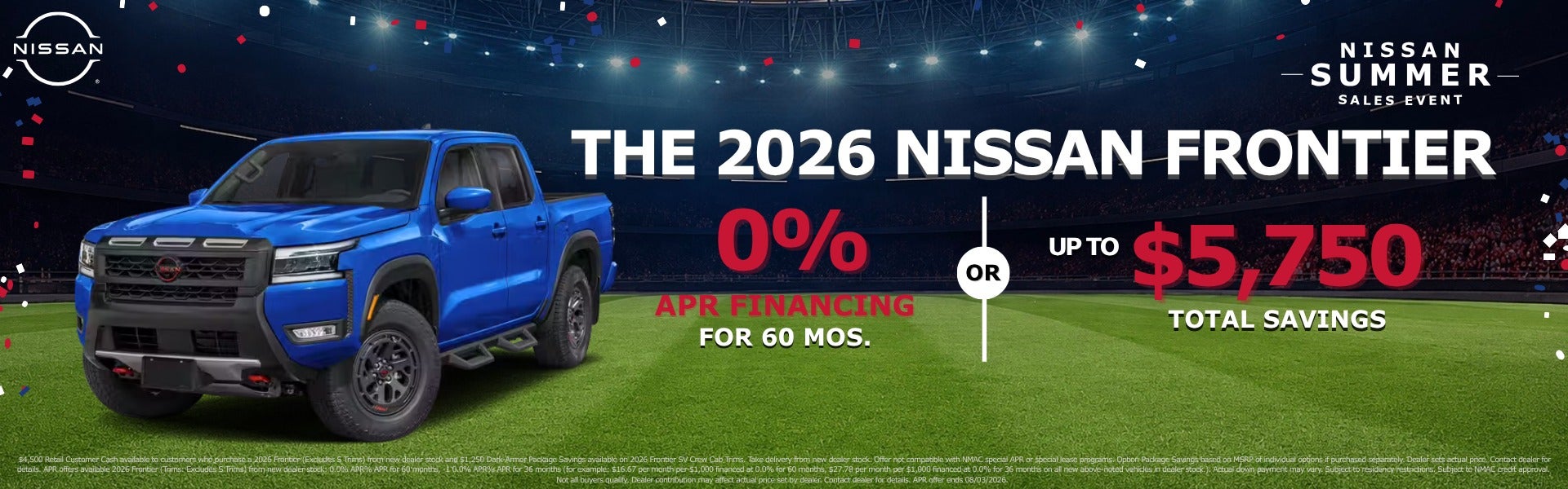 savings on Nissan Frontier