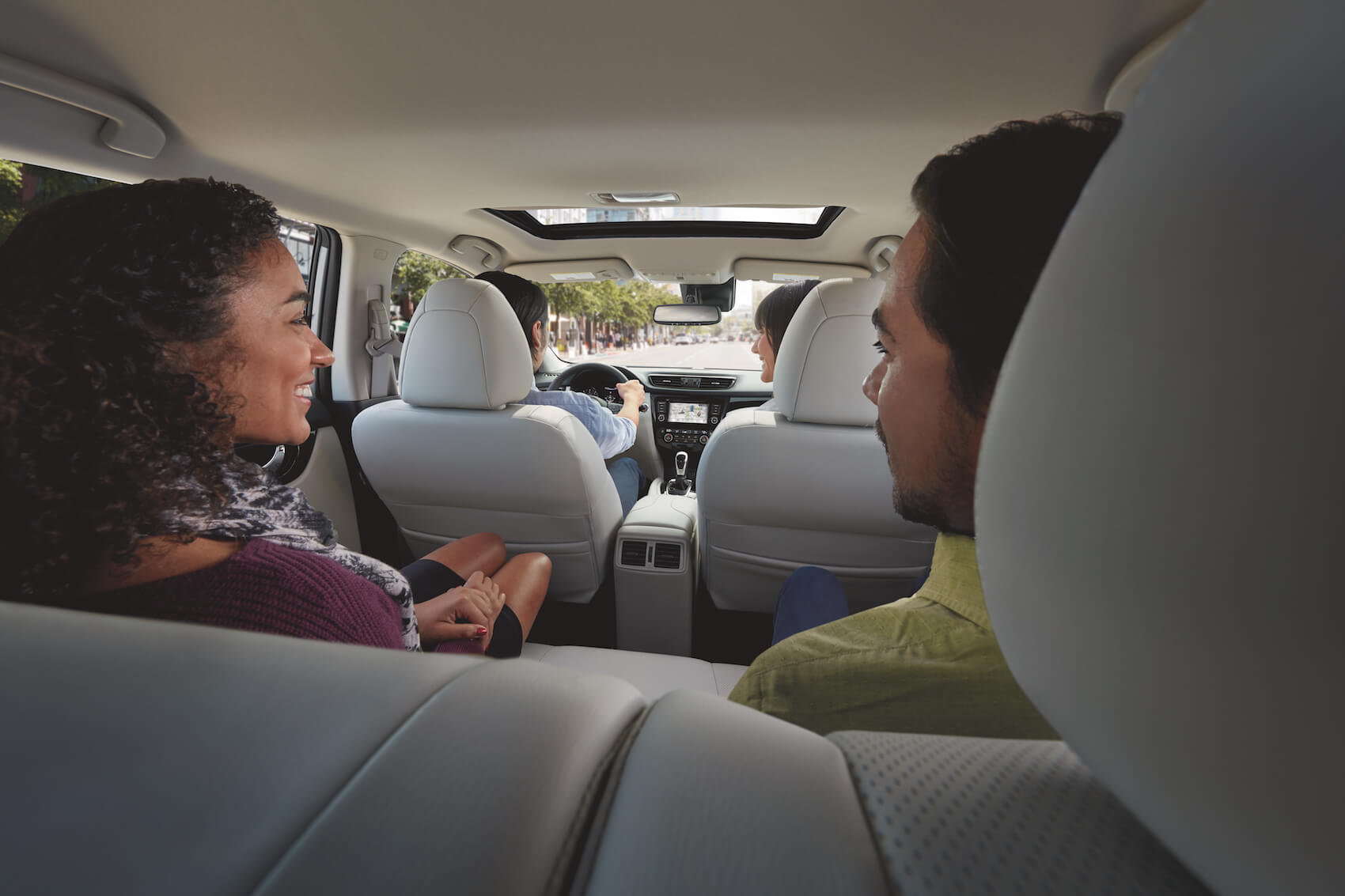  Nissan Rogue Sport interior comfort