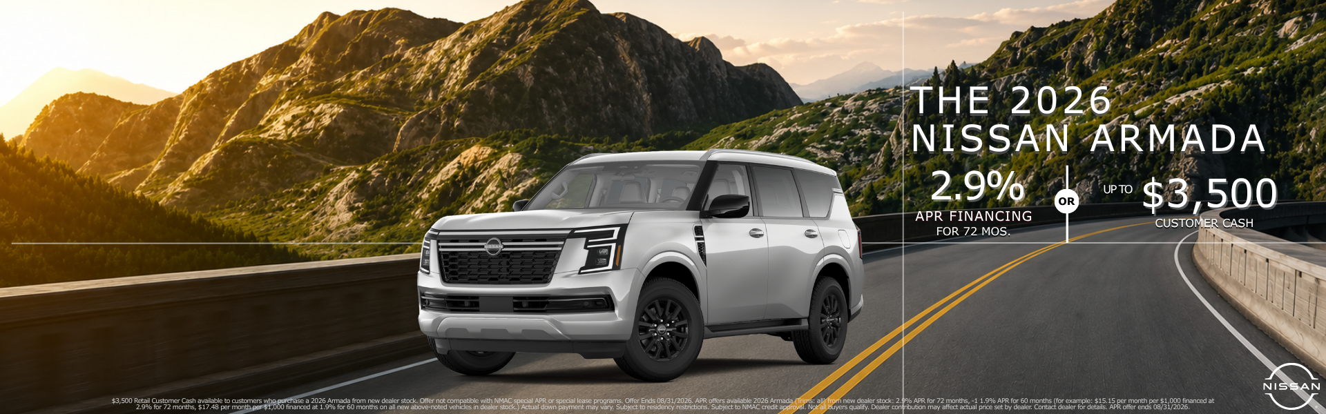 2026 Nissan Armada Offers