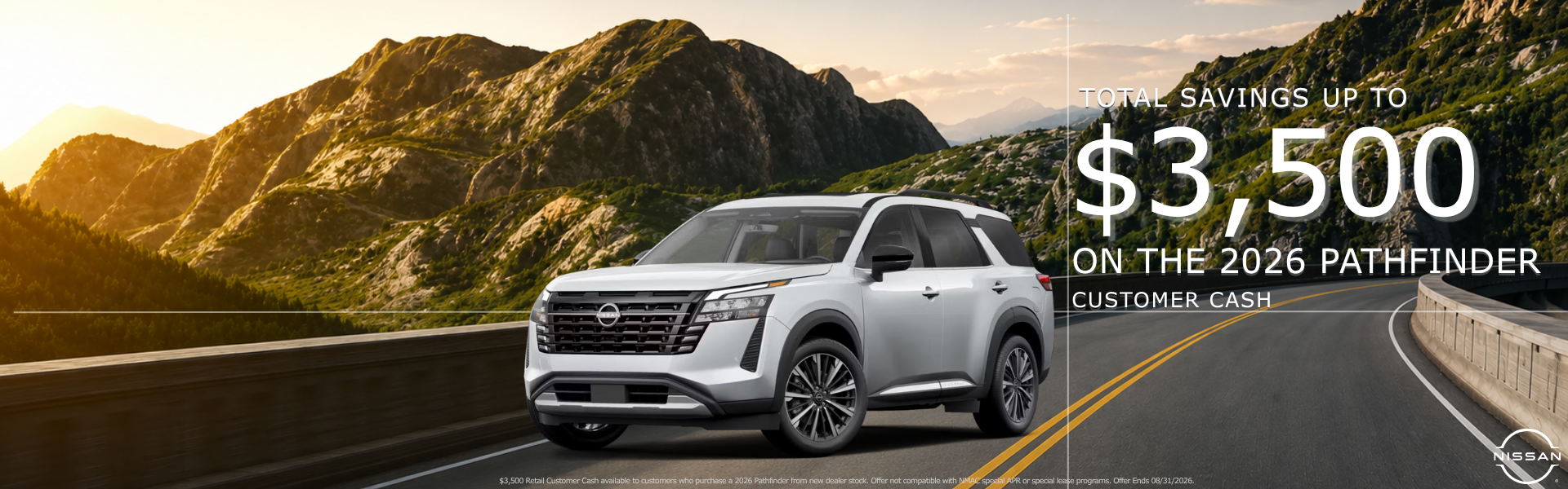 2026 Nissan Pathfinder Savings